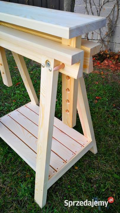 Koziołek stolarski podstawa pod biurko kwietnik inny kolor Radków