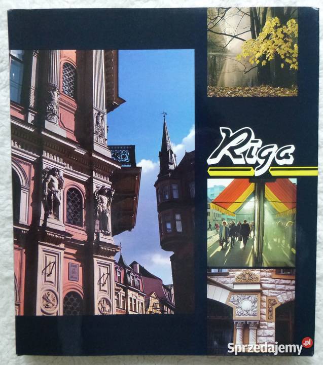 Album fotograficzny Ryga łotewsku i rosyjsku Poradniki, albumy i reportaże Warszawa