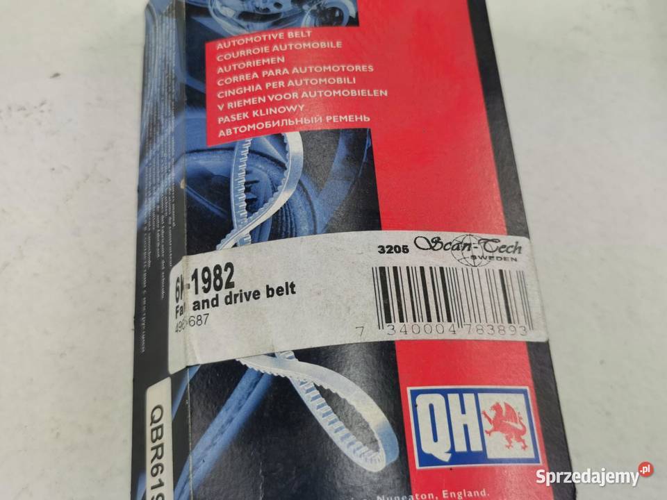 PASEK KLINOWY SAAB 95 20 T 2009 NOWY QH 6K1982 lubelskie sprzedam