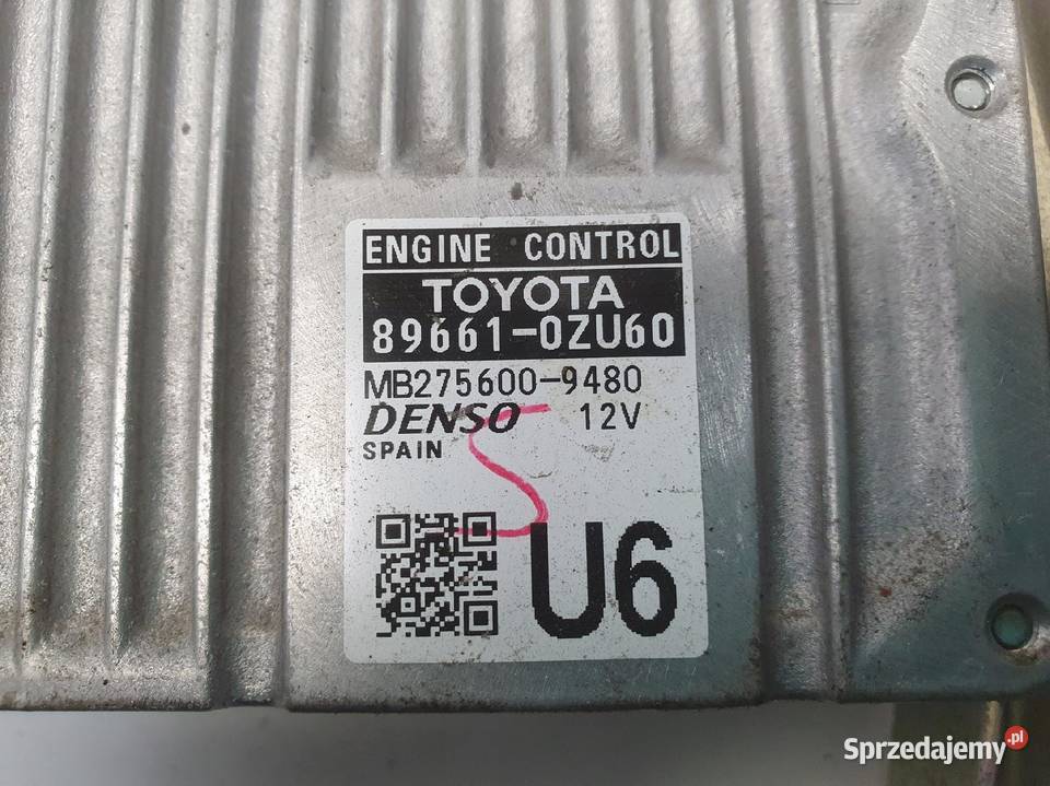 Toyota Auris II E18 18H KOMPUTER SILNIKA