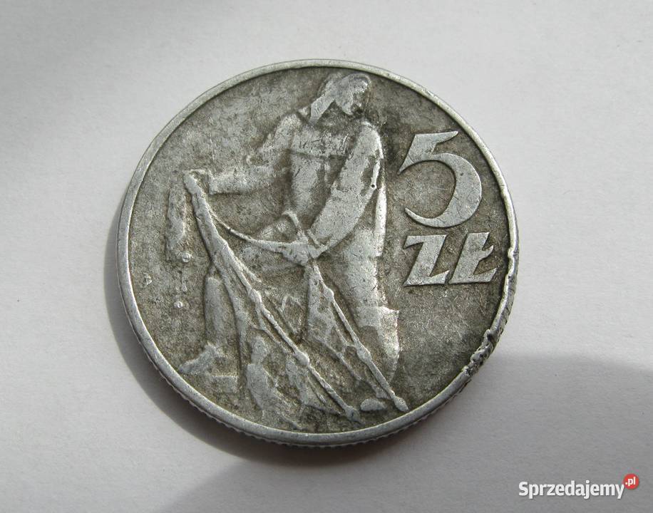 5 złotych 1974 rybak inne Patrz opis Dąbrowa Górnicza