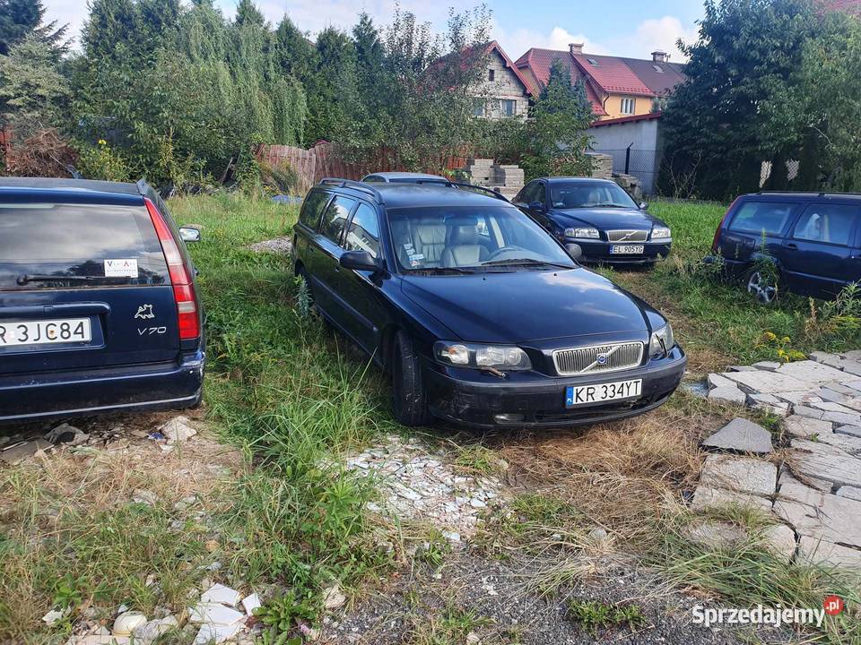 Zderzak przedni przód Volvo v70 II 0004 czarny osobowe Kraków