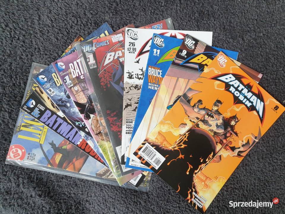 Robin zestaw 9 oryginalnych komiksów DC USA Gdynia sprzedam