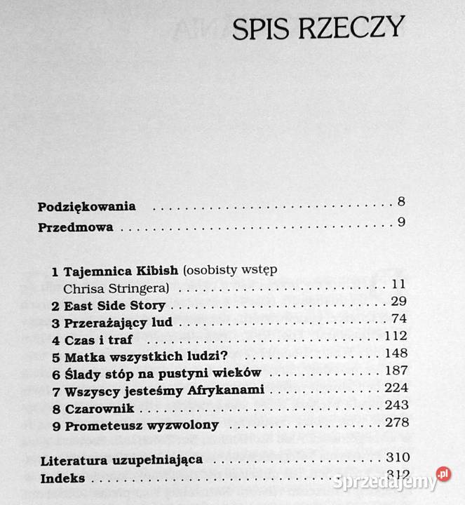 Afrykański exodus Christopher Stringer Robin Chełm