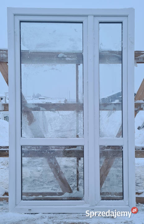 OKNA KacprzaK Okno TARASOWE 131X208 Używane PCV lubelskie