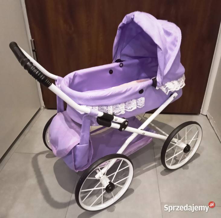 Wózek lalkowy Ewa retro lalka ręcznie robiona Toruń