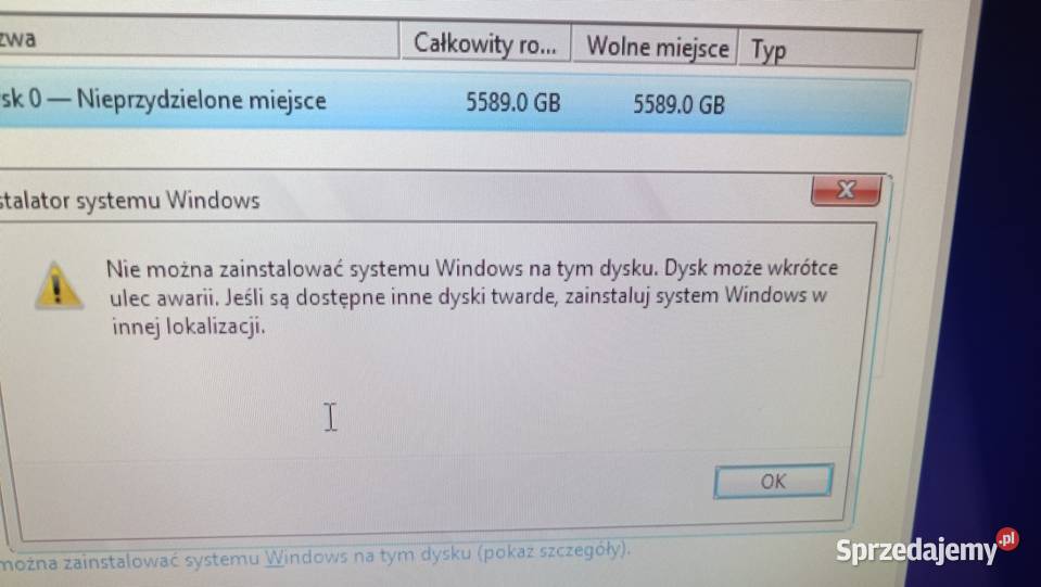 Dysk twardy WD60PURZ 6TB sprzedam