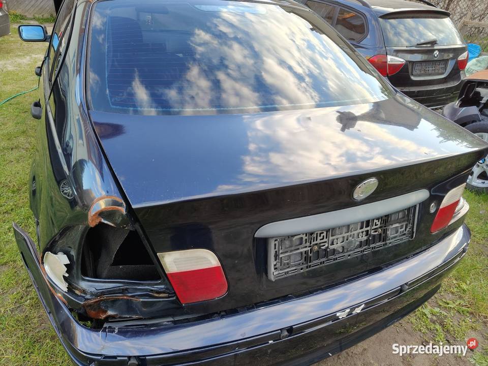 Bmw e46 sedan tylna klapa orientblau metallic