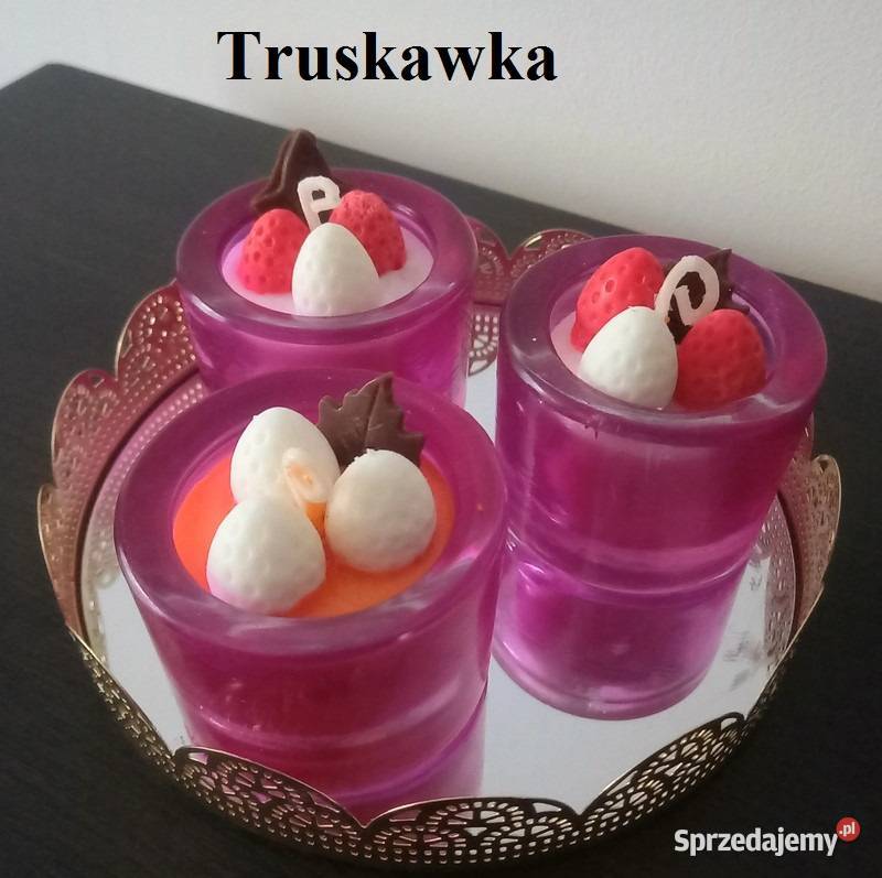 Zestaw świec sojowych w szkle Różne zapachy i małopolskie sprzedam