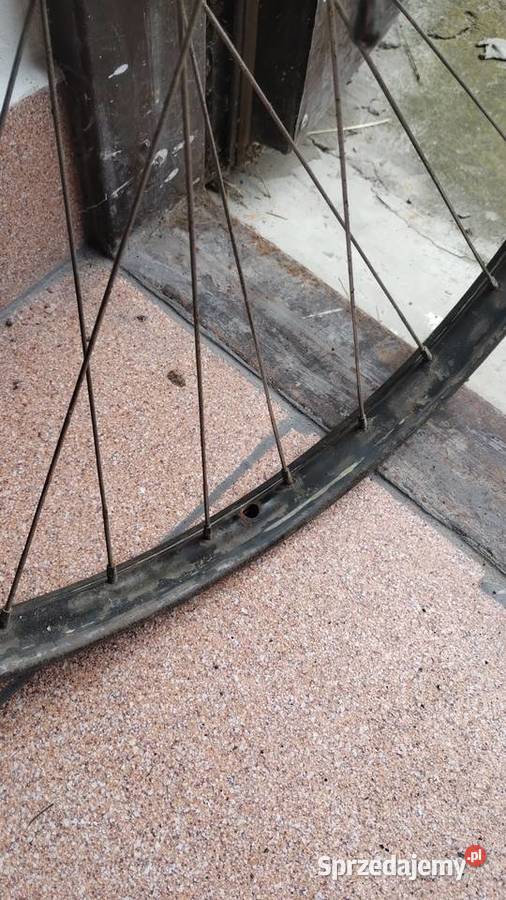 koło rowerowe 26 z białym szparunkiem Części i akcesoria Radom