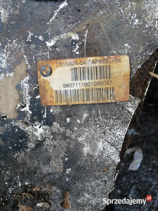 Wał napędowy dyfer 751992504 bmw 1 e87 16 122 Szprotawa