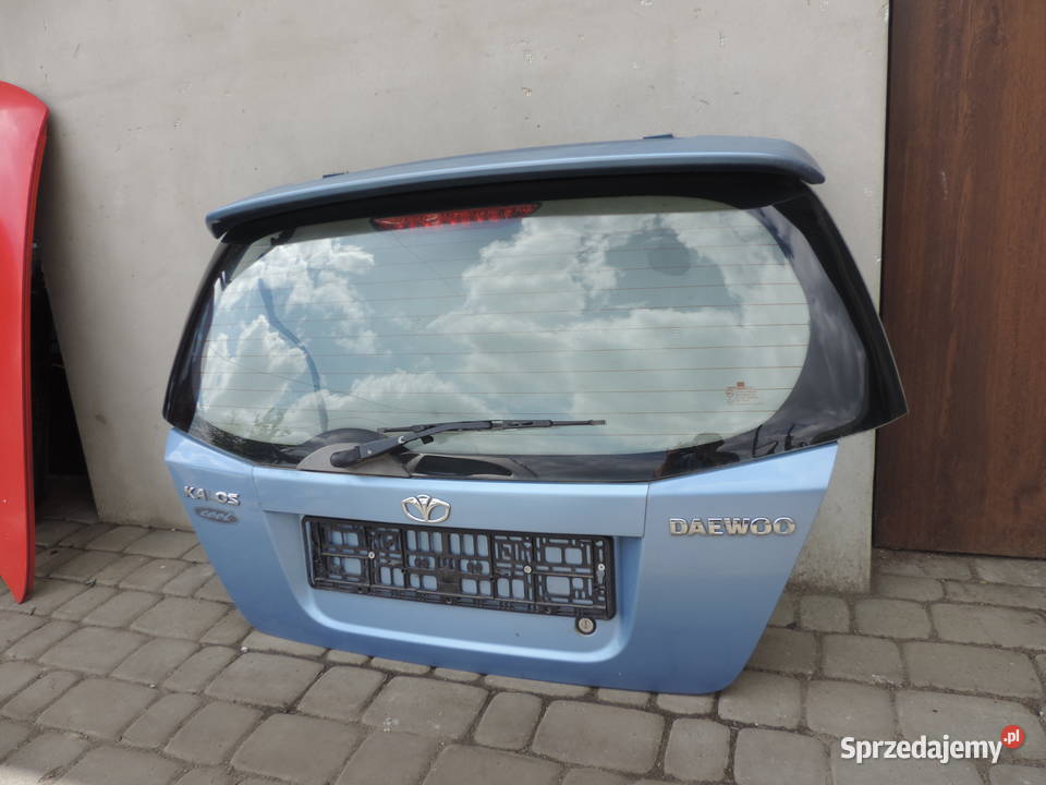 DAEWOO KALOS KLAPA TYŁ BAGAŻNIKA Nowy Sącz