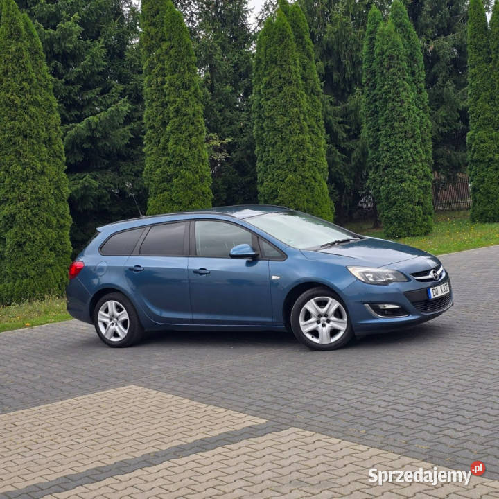 Opel Astra Opel Astra J 14 Benzyna 100 Selection 101KM mazowieckie Ostrów Mazowiecka