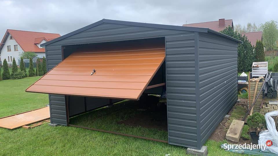 Garaże blaszane na każdy wymiar profil zamknięty