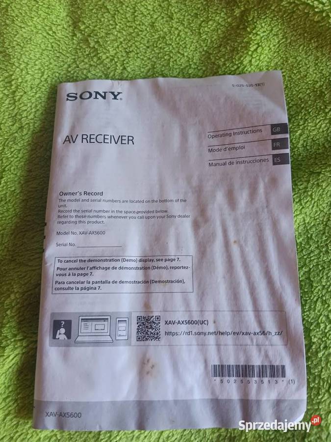 Radio Sony XAVAX5600 2 DIN Lexus SC430