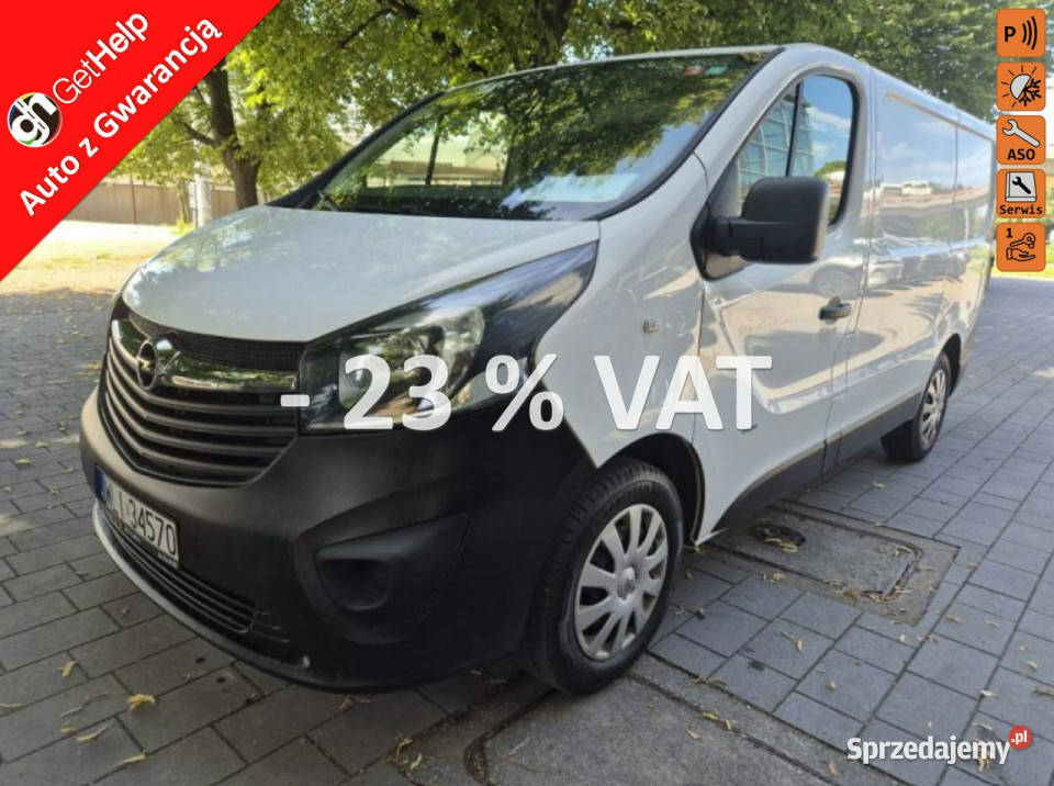 Opel Vivaro 299 Netto 16 CDTI Tempomat Klima możliwa zamiana Gdańsk