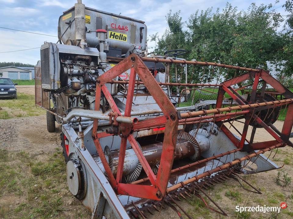 Claas columbus kombajn perkins super stan Lubawa