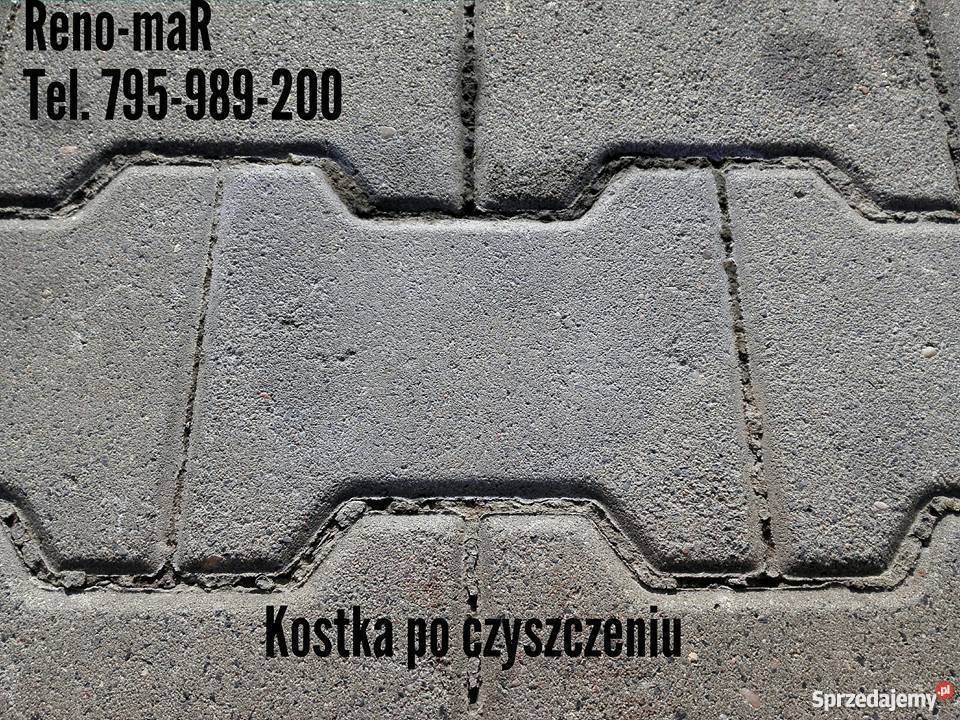 Czyszczenie mycie impregnacja kostki brukowej Bełchatów usługi