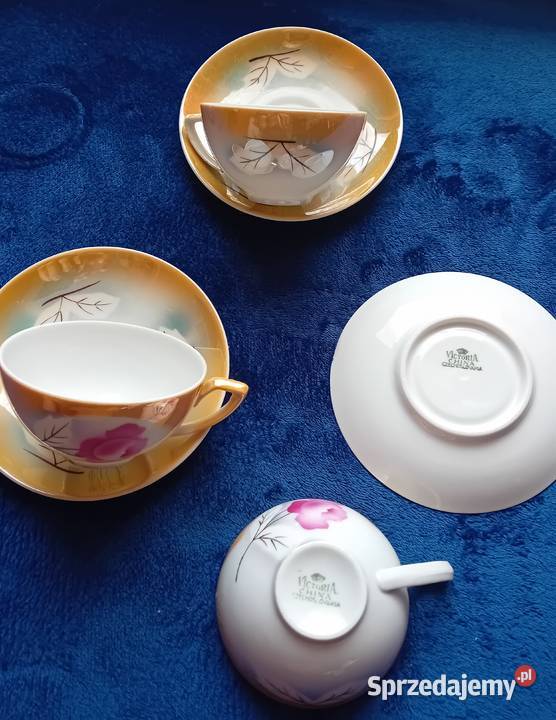 3 x filiżanka duoart deco Victoria Koźminek