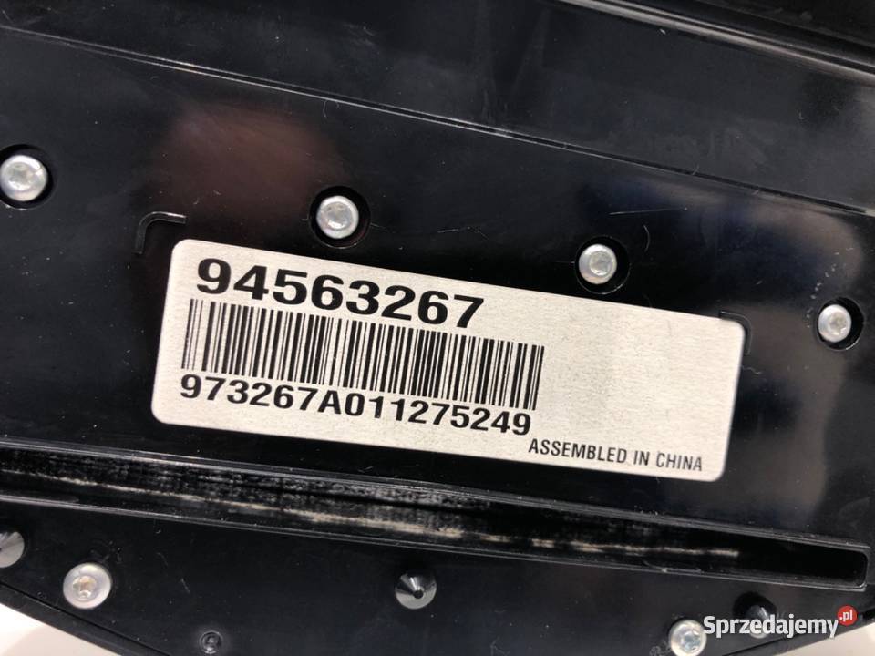 PANEL STEROWANIA RADIA CHEVROLET CRUZE 94563267