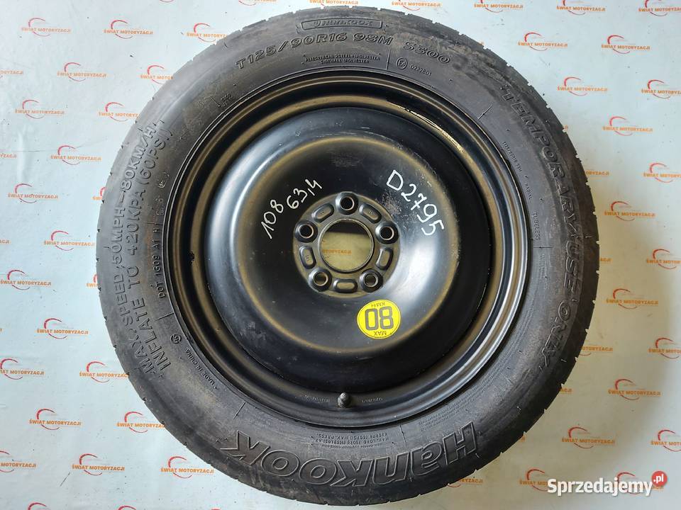 MONDEO MK4 S GALAXY MK3 koło dojazdowe 1259016 Kielce