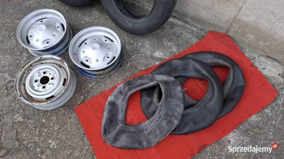 Felgi i opony r12 Cytrynki 126p Maluch