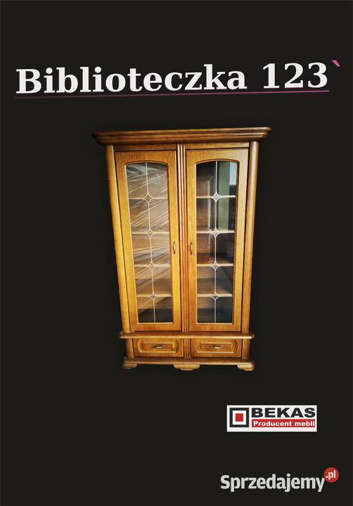 Promocja 50 Biblioteczka Witryna 120 Dąb Olek