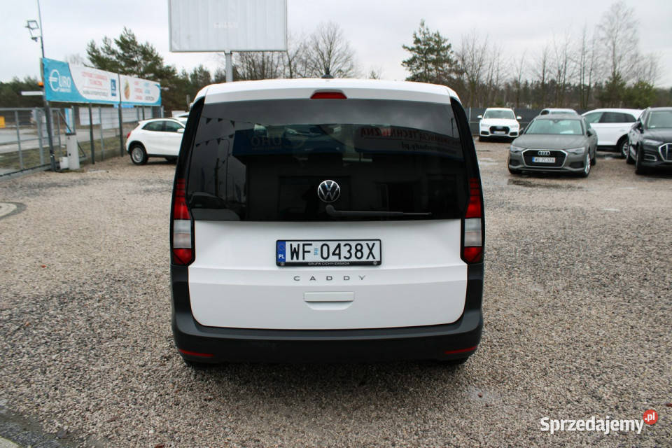 Volkswagen Caddy Salon Polska netto 66 585 PLN elektryczne lusterka Warszawa