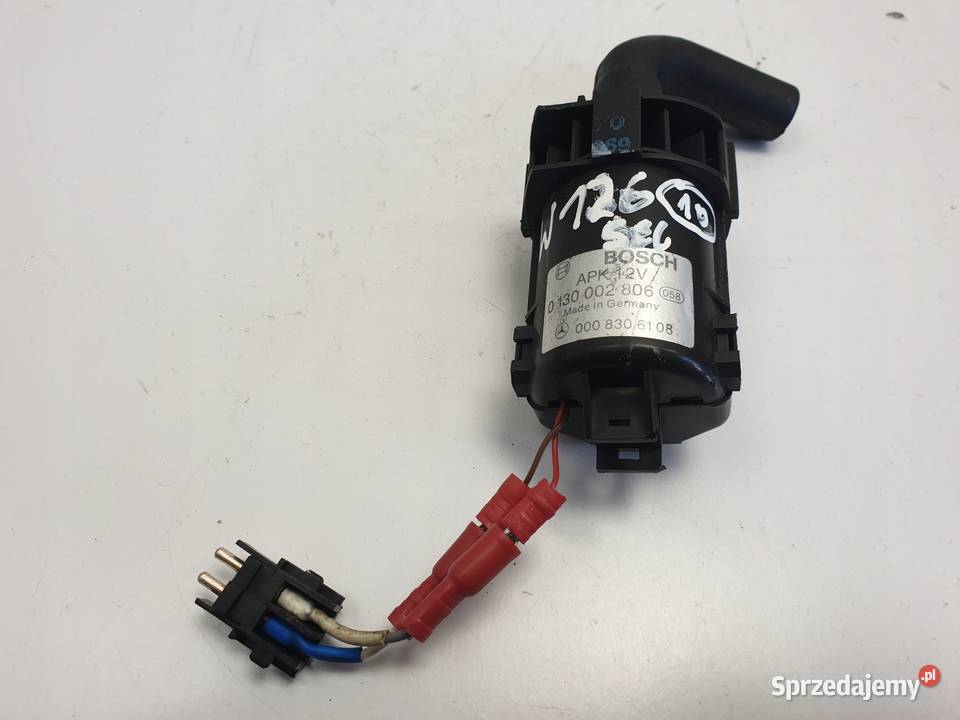 Mercedes W126 SEC ELEKTROZAWÓR czujnik ZAWÓR Pozostałe Janów