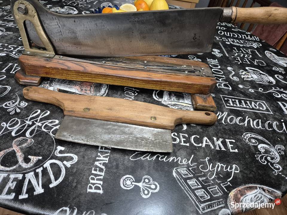 Antyczna gilotyna do chleba Rival Pozostałe