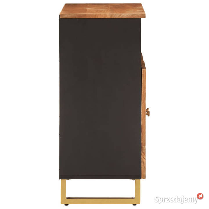 Szafka brązowoczarna 60x335x75 lite drewno mango Warszawa