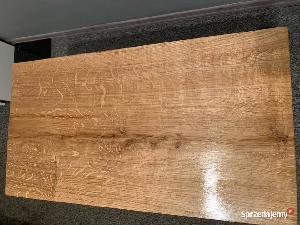 Ława dębowa Czarna