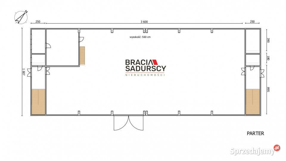 Lokal Sosnowiec Nowopogońska 1202m2 przemysłowy