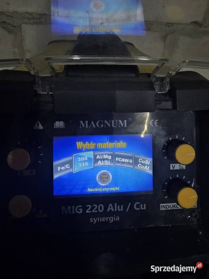 Magnum MIG 220 Alu Cu Synergic Frysztak