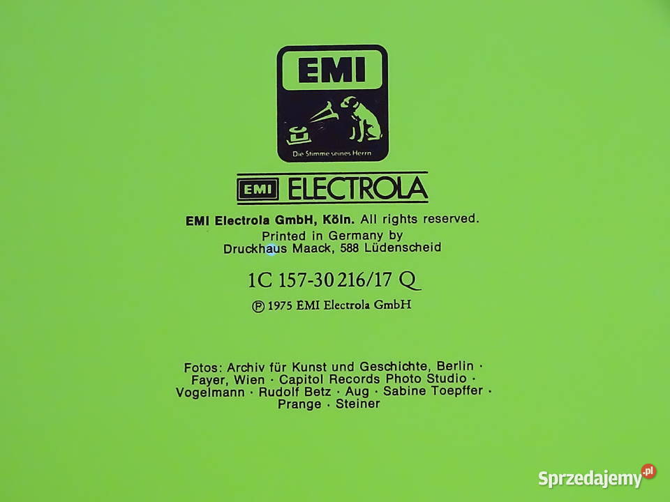 Franz von Supp Boccaccio 2xLP Box EMI Electrola Biłgoraj
