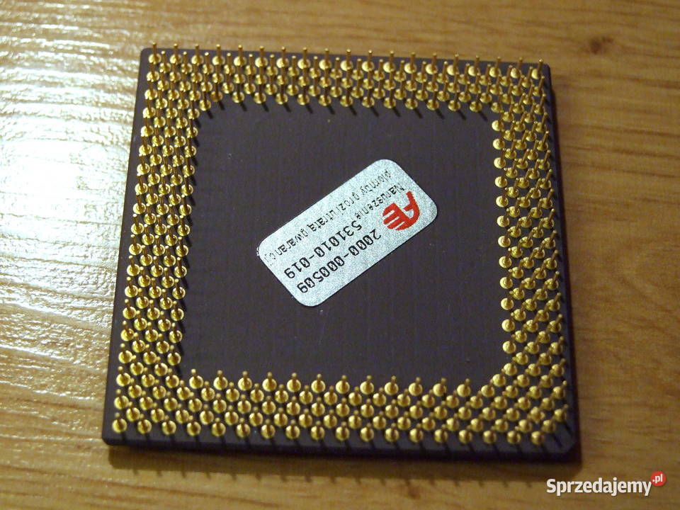 Procesor AMD K6 2500 AFX 22v core 33v IO 1998 Gdańsk