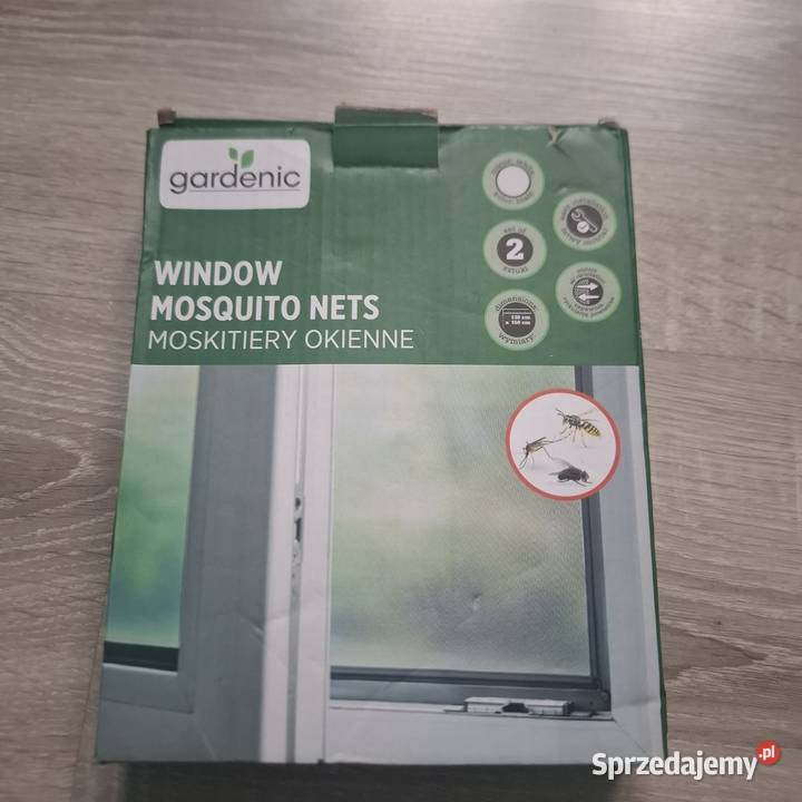 Moskitiera okienna Gardenic zestaw 2 130 150 Niwnice