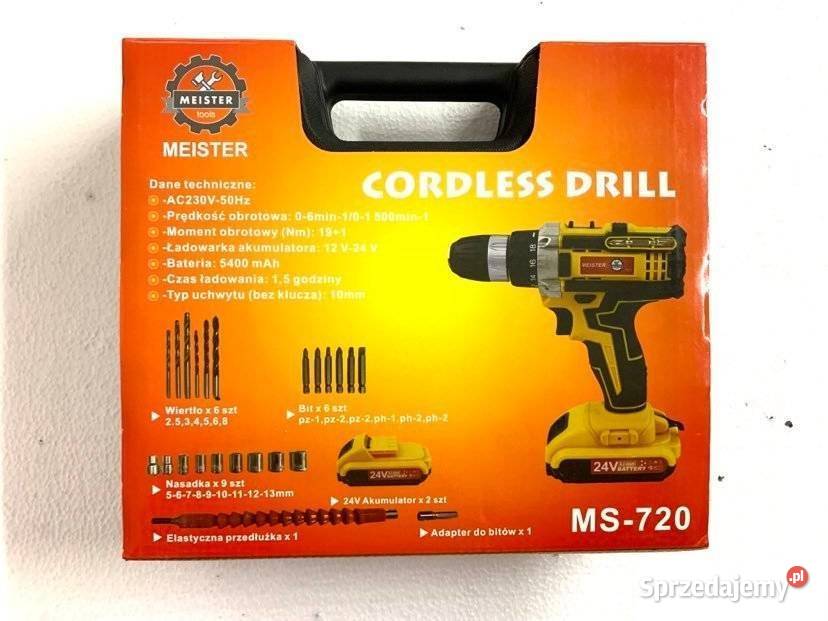 Wkrętarka żółta Szczecin