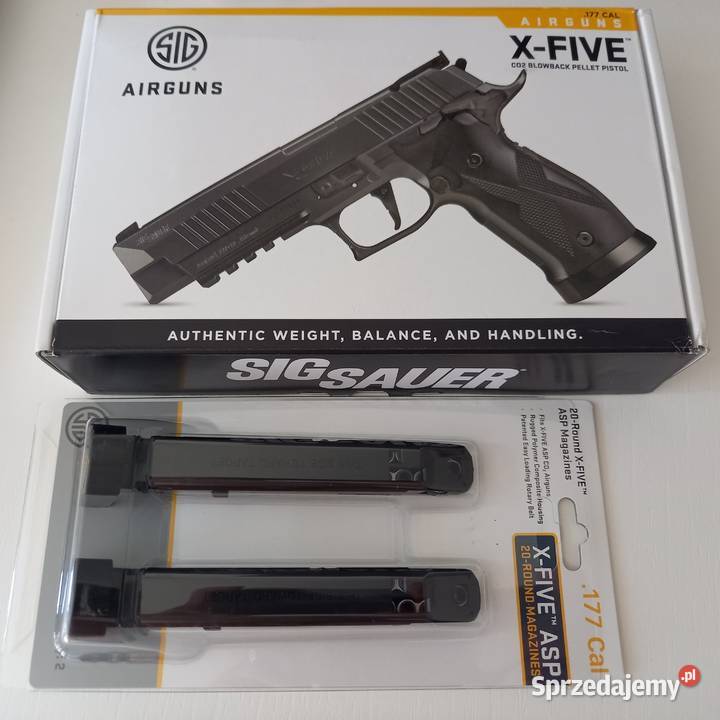 Wiatrówka Sig Sauer P226 XFive 45 mm Black kujawsko-pomorskie Brodnica