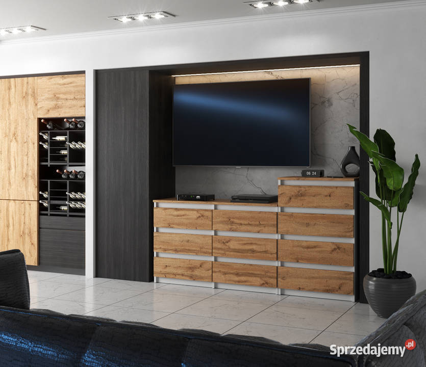 Komoda 10 Szuflad Szafka Salon Sypialnia 160cm Elbląg