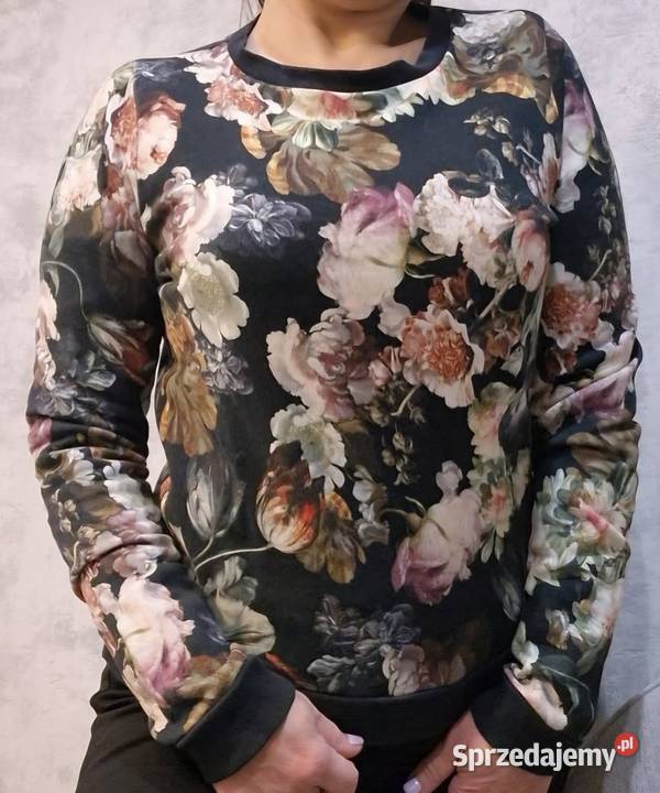 Bluza damska kwiaty floral Monki 36S Łódź