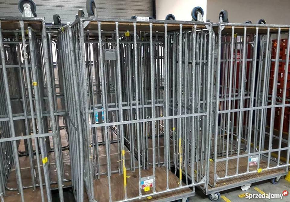 WÓZEK transportowy magazynowy 3 ściany120x80x190 Wrocław