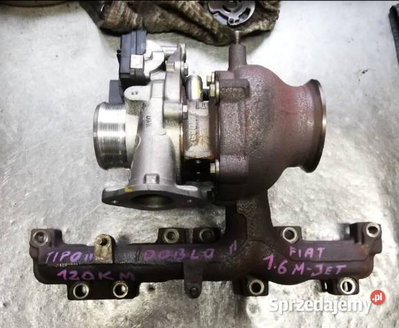 Turbosprężarka Fiat 16 MJET 55266228 świętokrzyskie Suchedniów