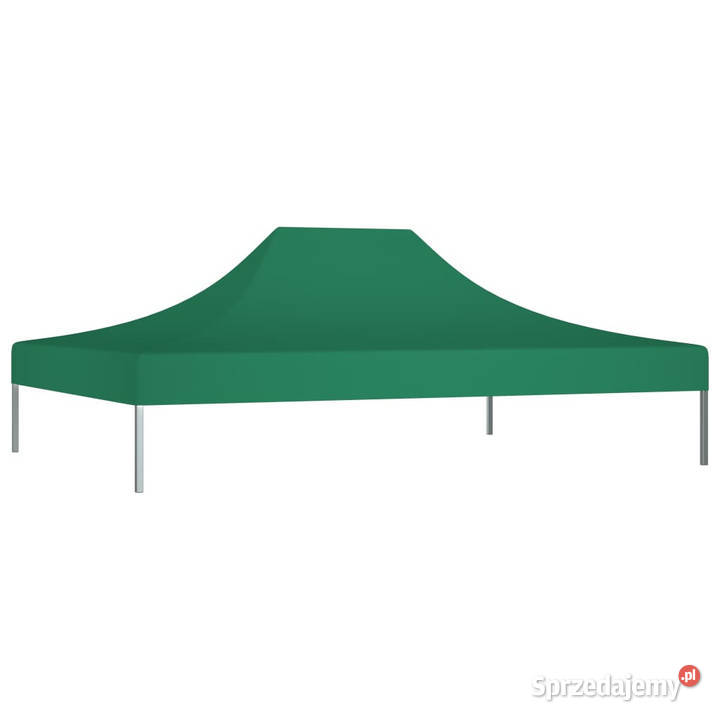 Dach do namiotu imprezowego 4 x 3 m zielony 270