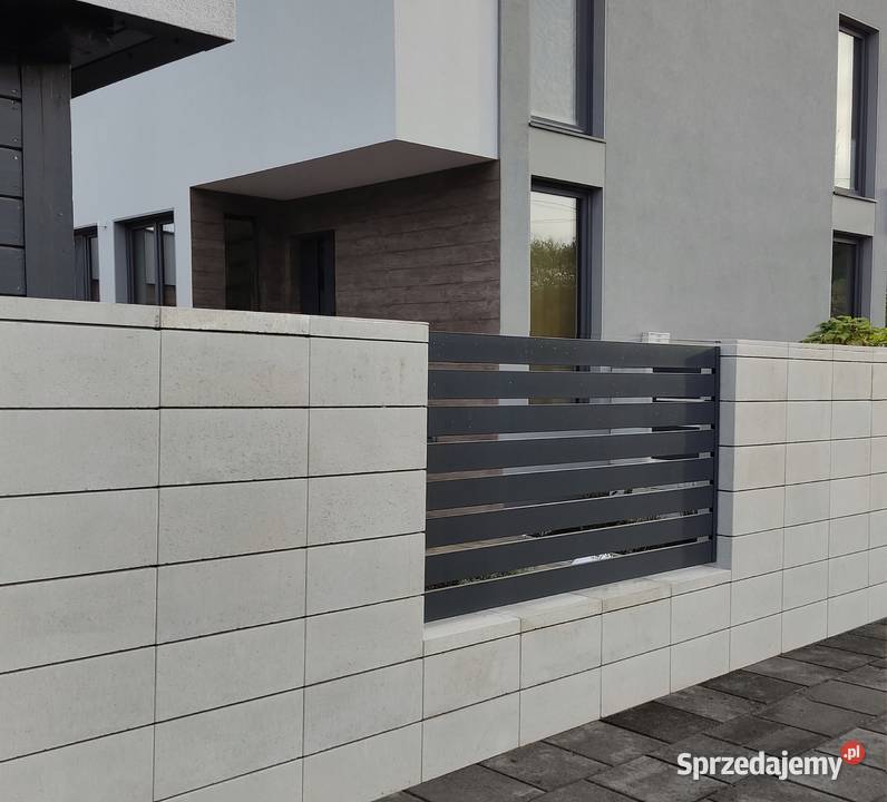 Bloczek ogrodzeniowy Joniec Roma horizon biały