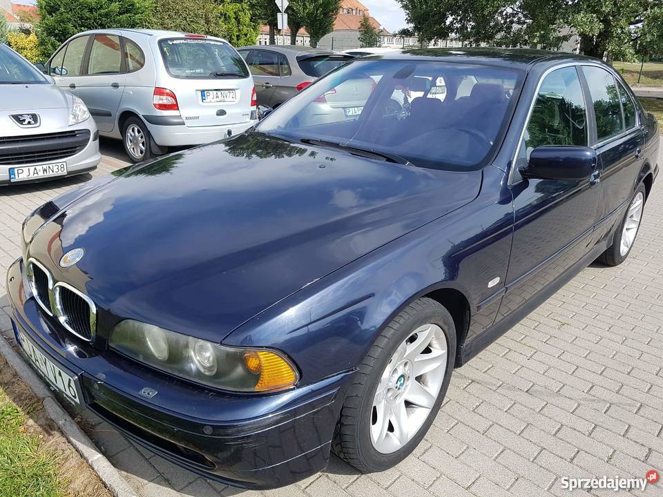 Bmw e39 25 diesel 163 2001r Seria 5 Jarocin