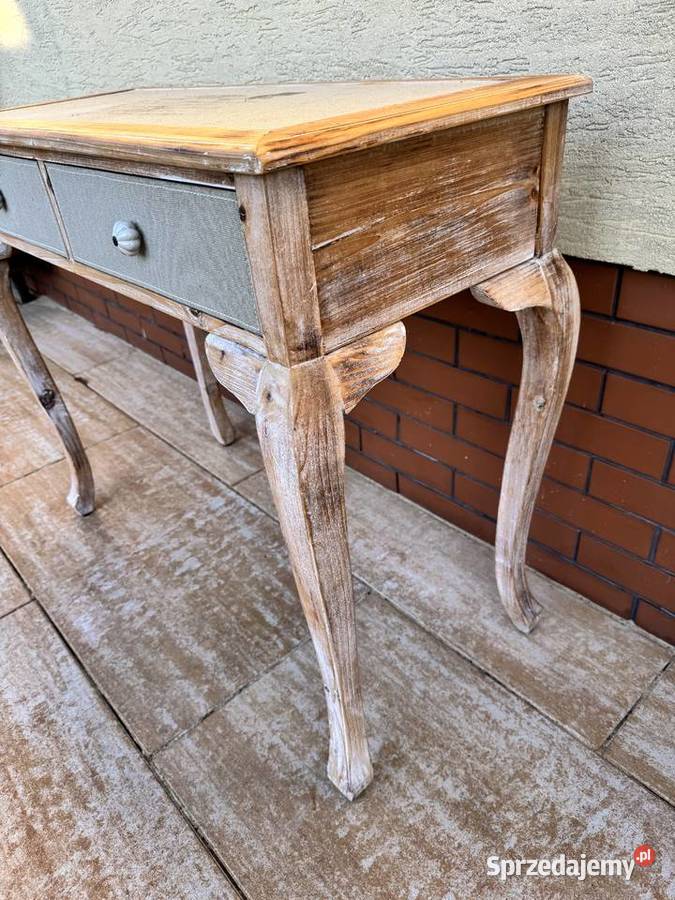 Konsola Ludwikowa schaby chic toaletka biurko Garwolin