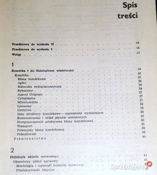 Zarys fizjologii zwierząt Zygmunt Ewy Chełm