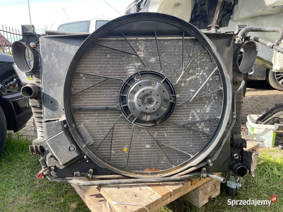 Wentylator chłodnicy plus zestaw chłodnic osobowe Elbląg