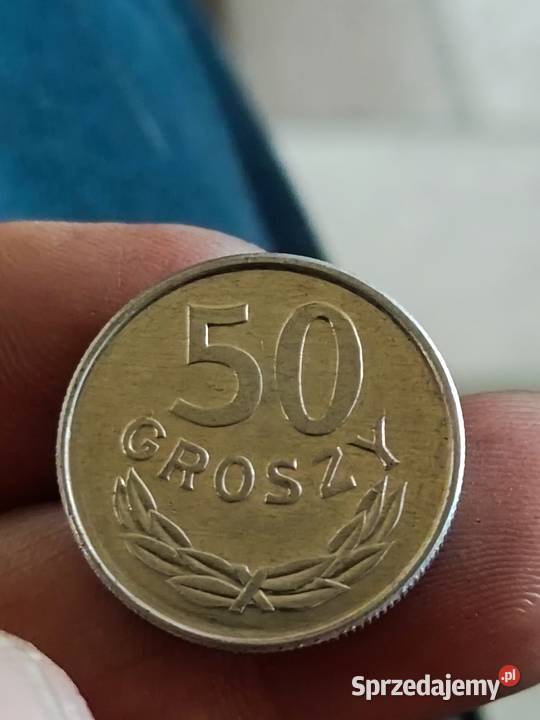 Sprzedam 50 gr 1987 r nierowne ranty maly blad w Chełm
